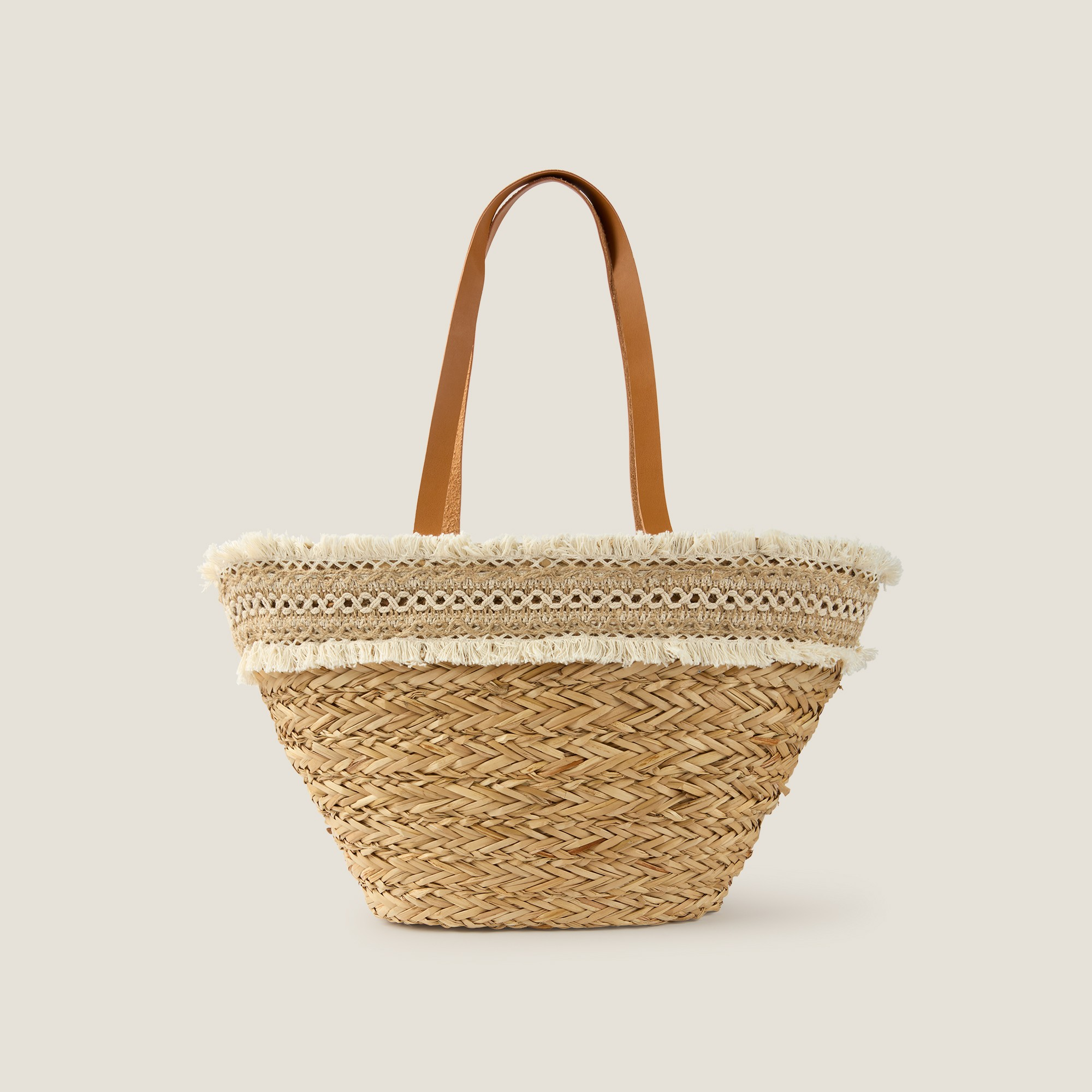 Cesta playa mimbre sale