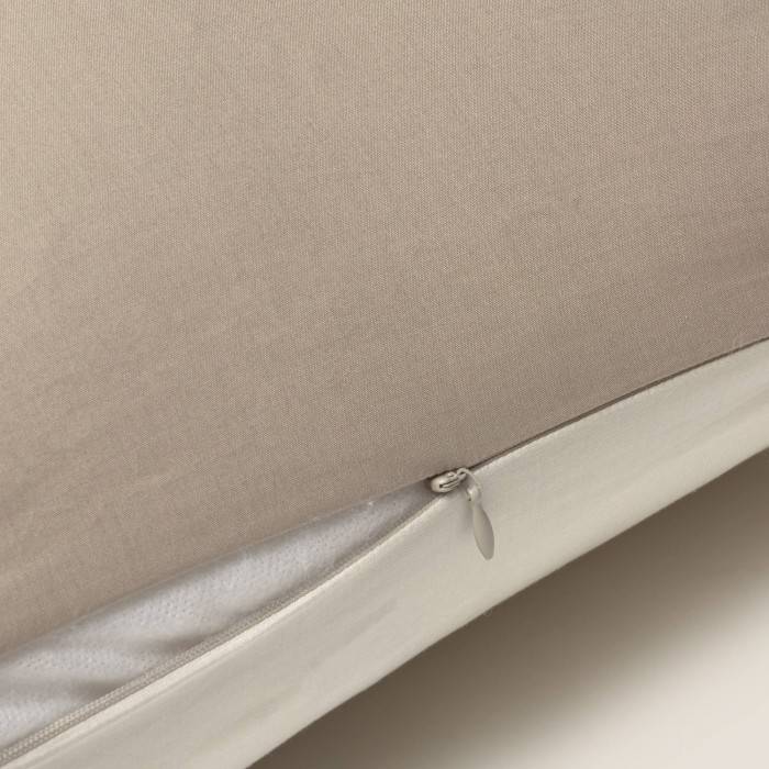 Square cushion cover organic cotton 180 thread count Besto Bic