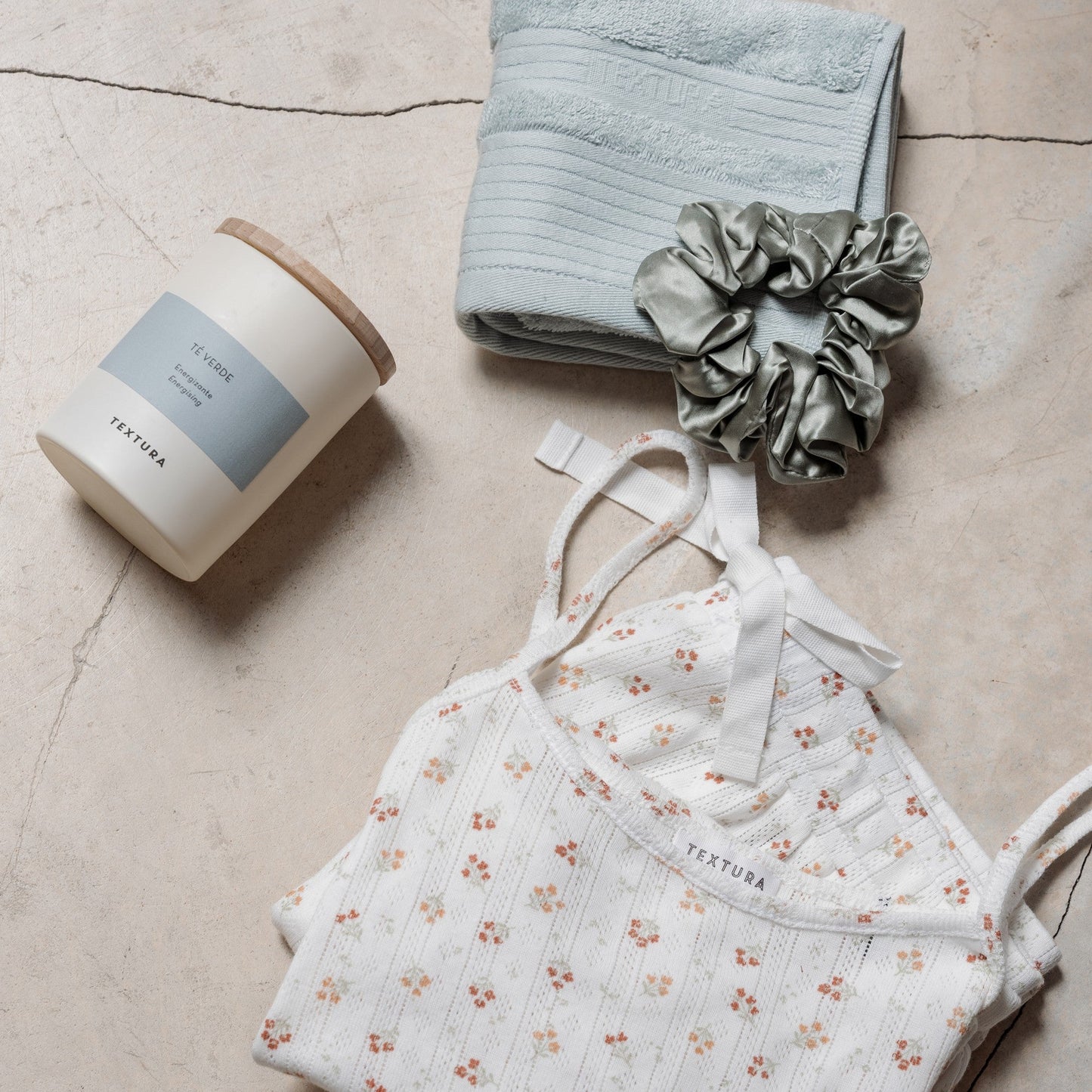 Wellness gift set cotton and bamboo