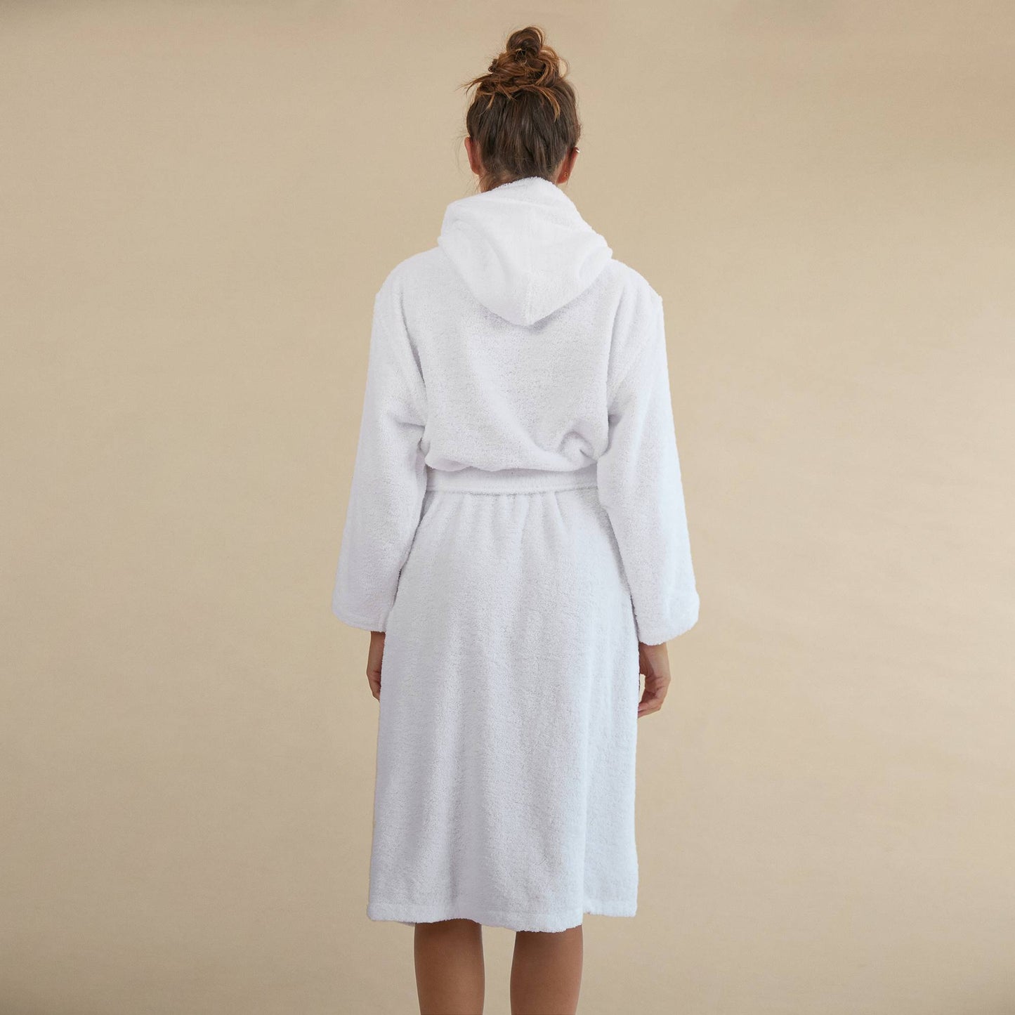 Albornoz algodón con capucha Zeus