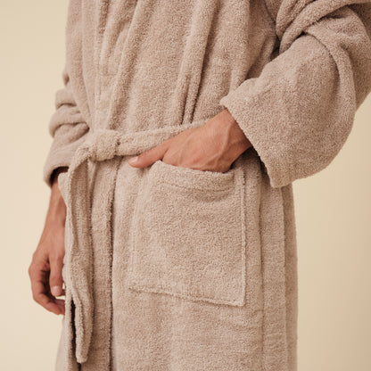 Albornoz rizo algodón Neptuno