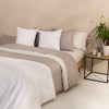 Duvet cover cotton percale 180 thread count Best Bic2