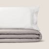 Duvet cover cotton percale 180 thread count Best Bic2