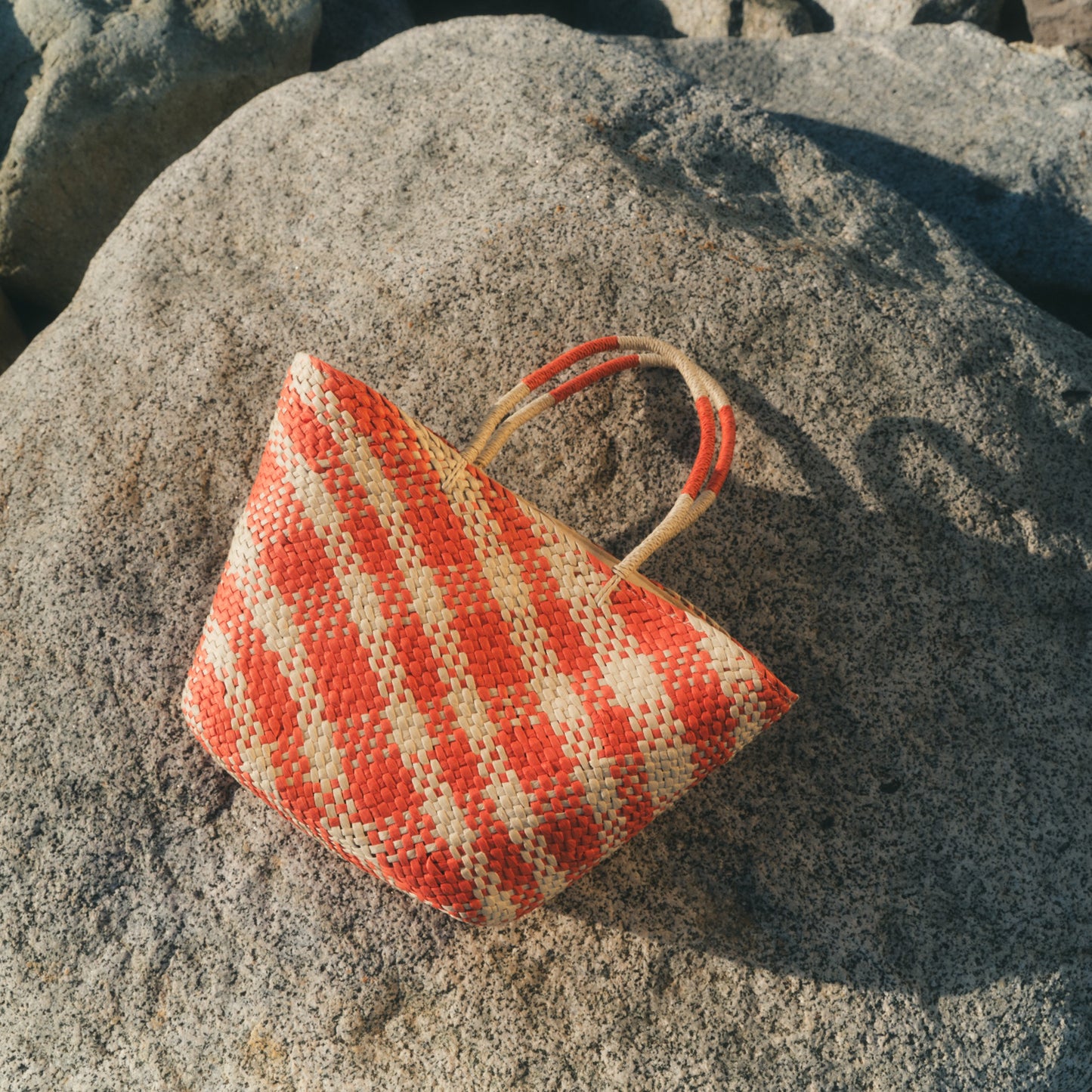 Bolso de playa mimbre Zani