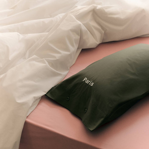 Funda de almohada algodón orgánico 180 hilos Besto