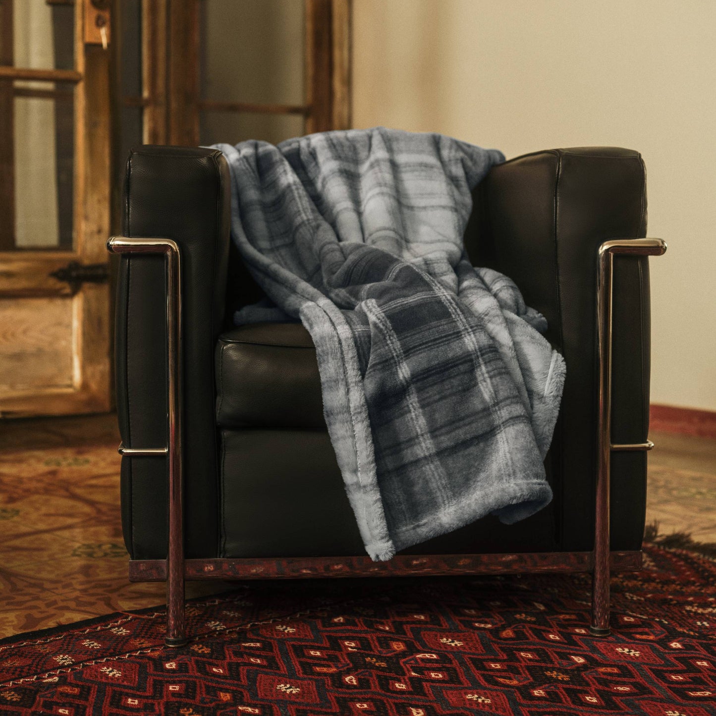 Plaid polar cuadros Checki