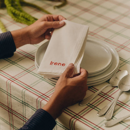 Set de 2 servilletas de algodón y bambú Momabam2