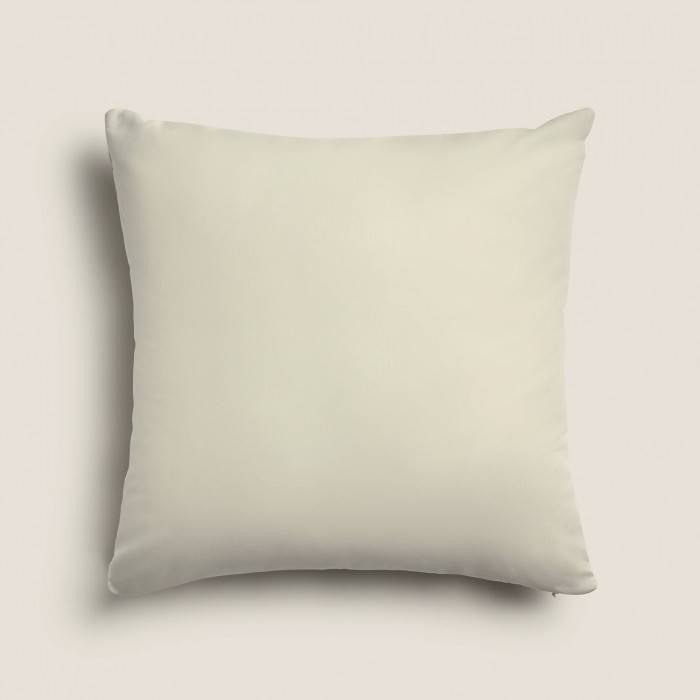 Square cushion cover organic cotton 180 thread count Besto Bic