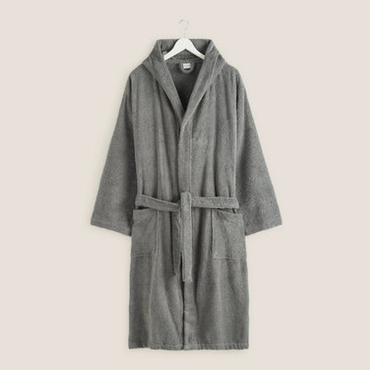 Albornoz algodón con capucha Zeus