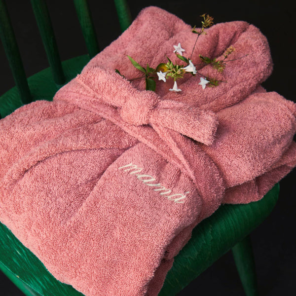 Cotton terry bathrobe Neptuno