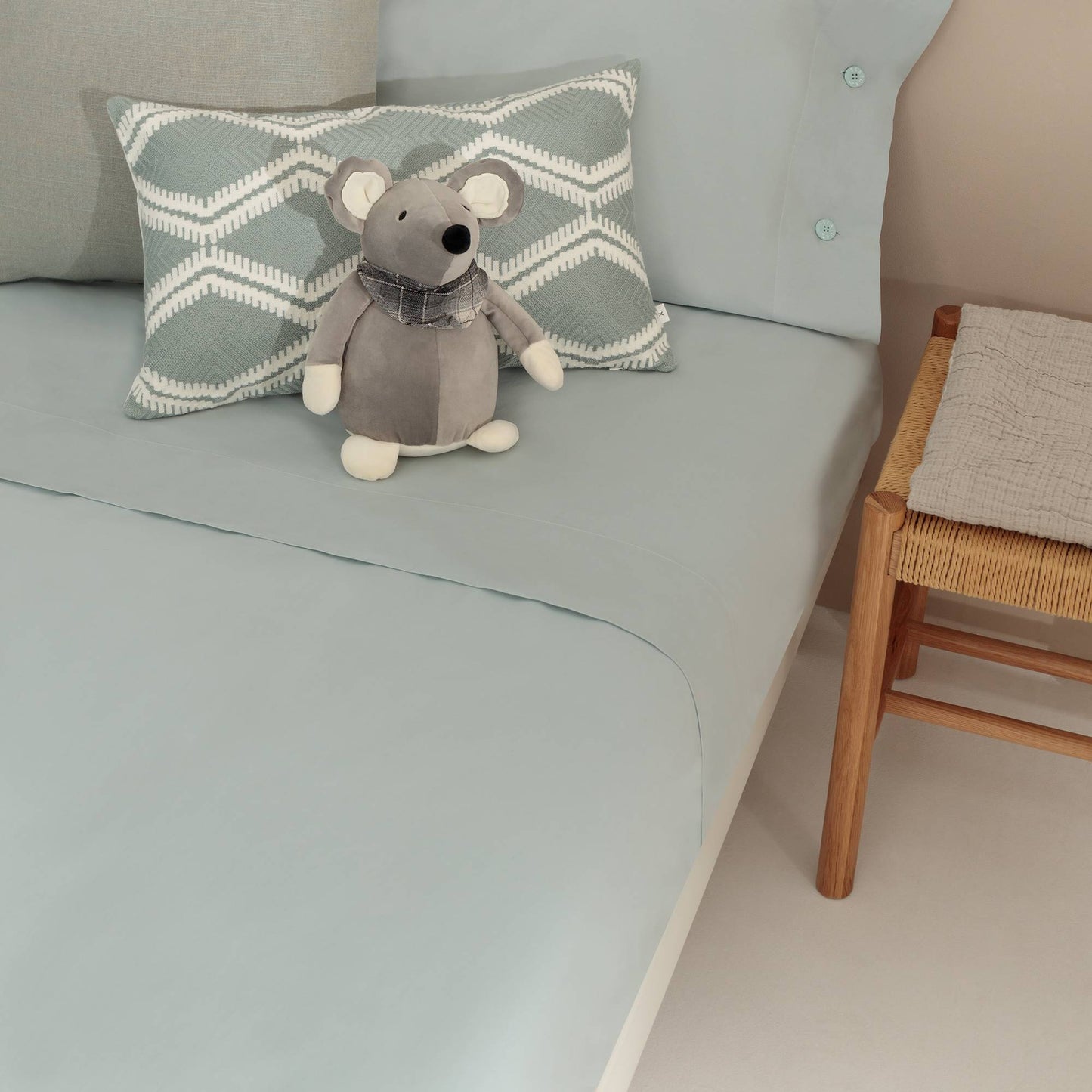 Sábana encimera algodón orgánico 180 hilos Besto