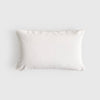 Embroidered striped cotton cushion cover Direc