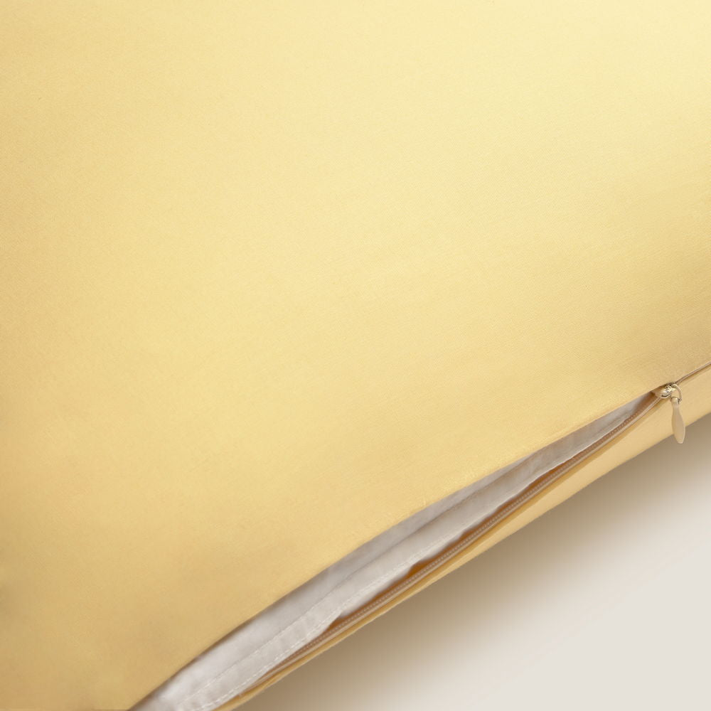 Square cushion cover organic cotton 180 thread count Besto