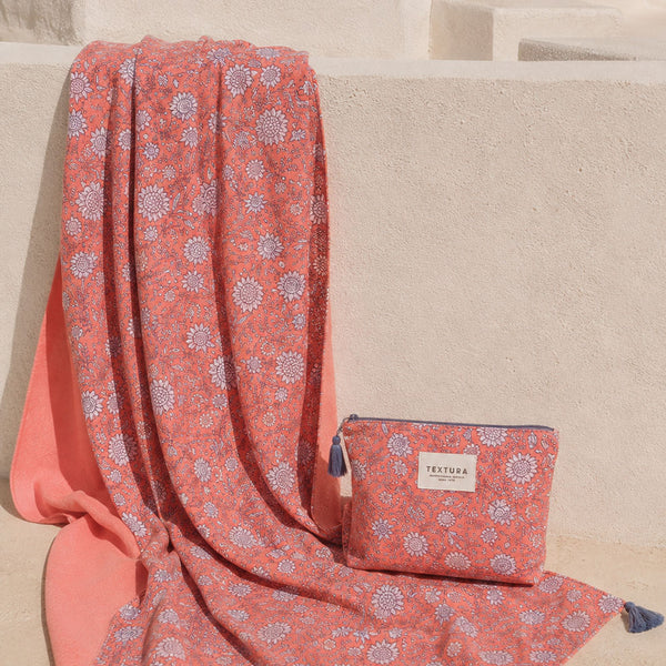 Necesser floral de cotó Kenze