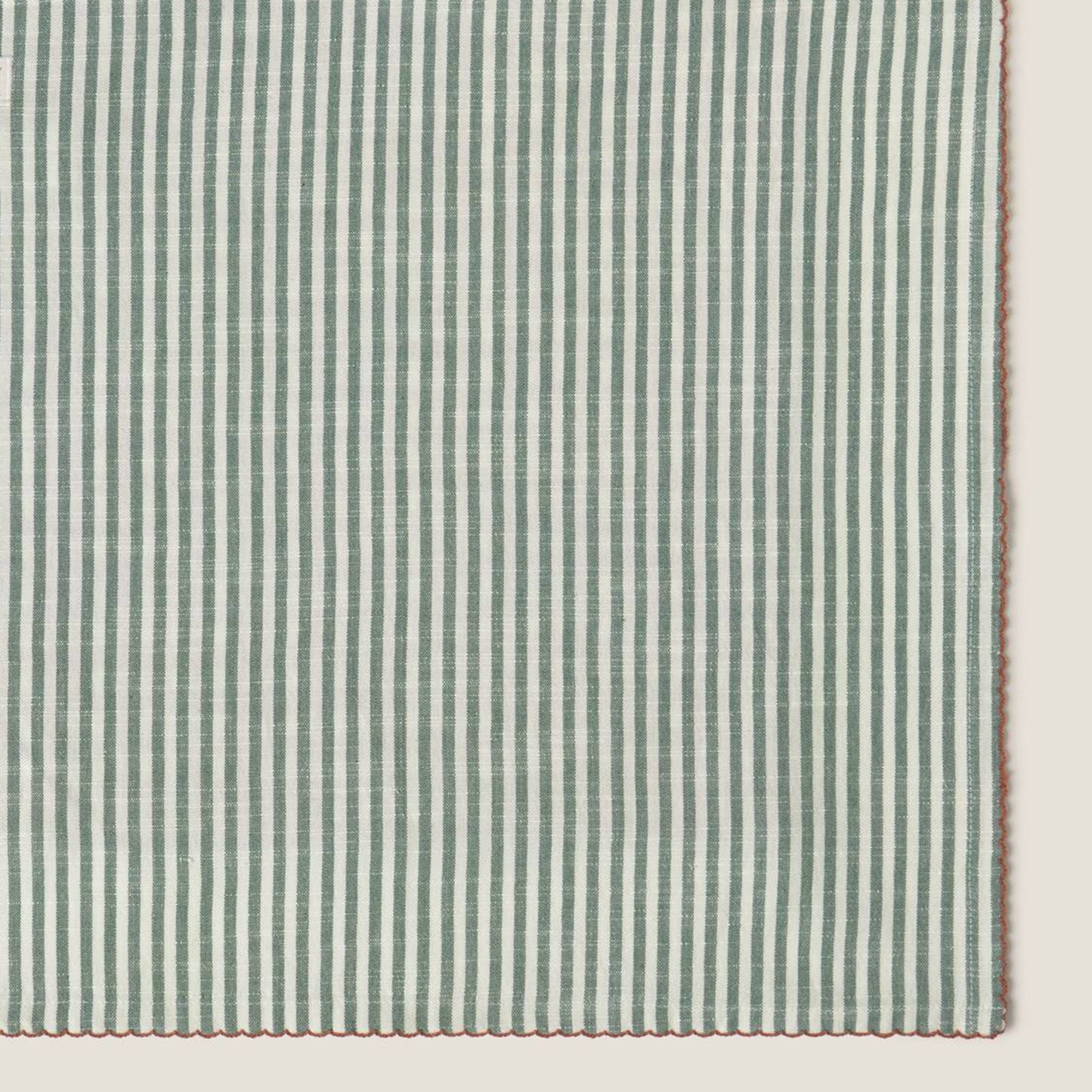 Set de 2 servilletas de algodón con cuadros tejidos Moly