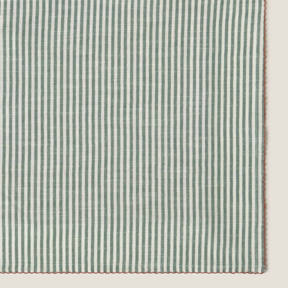 Set de 2 servilletas de algodón con cuadros tejidos Moly