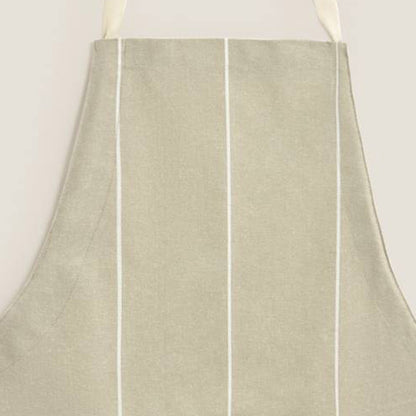 Davantal de cotó a ratlles Lan