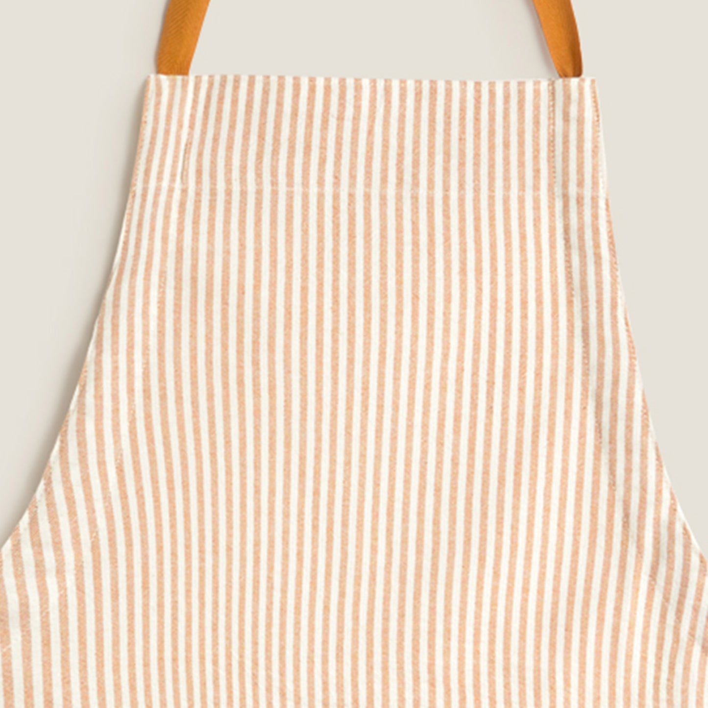 Davantal de cotó amb ratlles teixides Reri