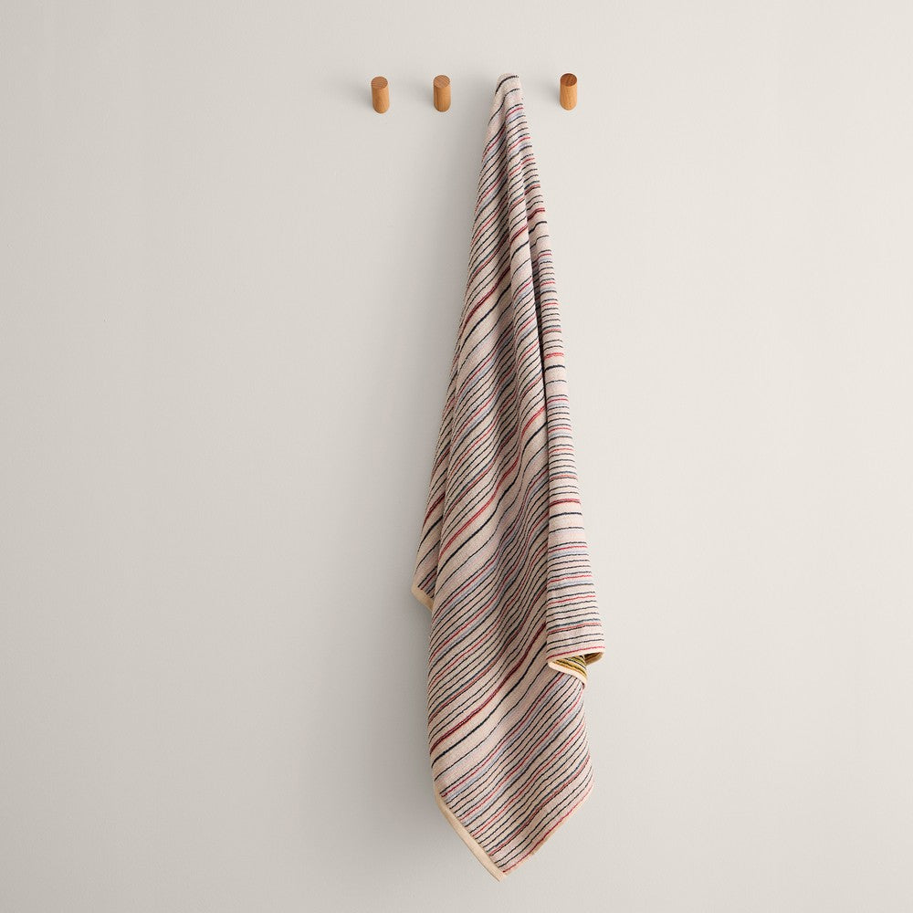 Reversible cotton terry bath towel Gardenia