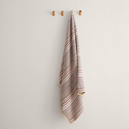 Reversible cotton terry bath towel Gardenia