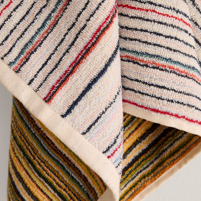 Reversible cotton terry bath towel Gardenia