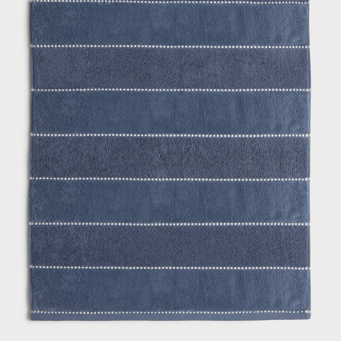 Cotton bath towel velour stripes Meto