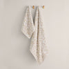 Tovallola de bany cotó jacquard floral Medflo
