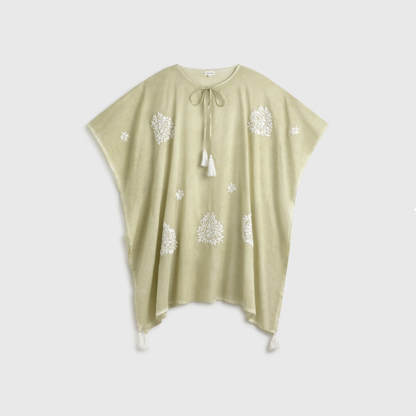 Caftán algodón efecto lavado Tuse