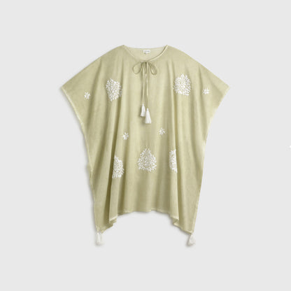 Caftán algodón efecto lavado Tuse