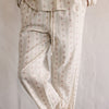 Pantalón pijama franela algodón flores y rayas Neusi