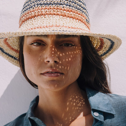 Woven paper hat Busi