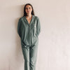 Camisa de pijama punto sostenible lunares Mimit