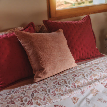 Housse de coussin velours texturé Veluti