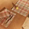 Set de 2 sets de table coton carreaux Secua