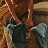Serviette de bain coton égyptien éponge Nilo