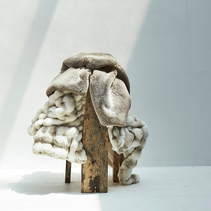 Ultra soft fleece throw Pufu