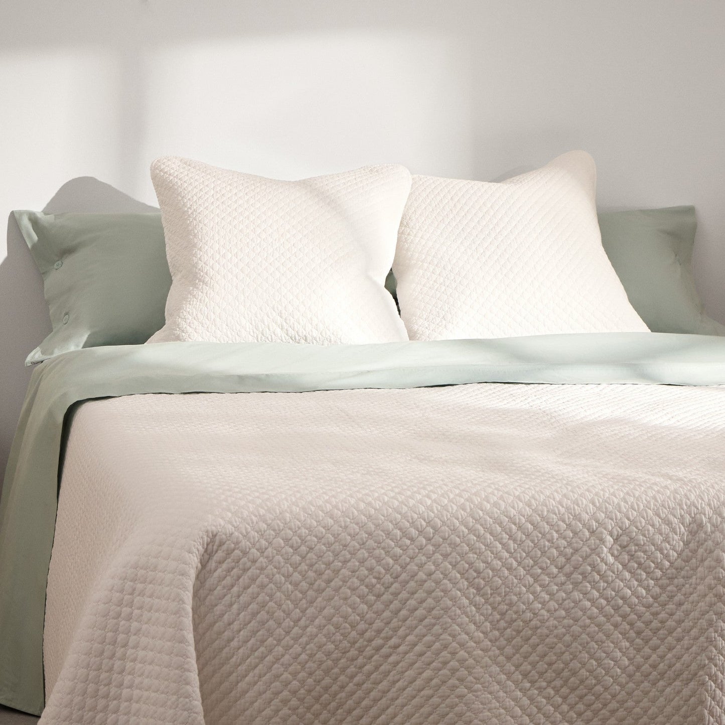 Couvre-lit en coton matelassé Cherancob