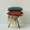 Cushion cover with decorative piping Chernec