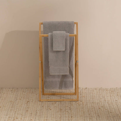 Toalla baño hilos sin torsión Nero