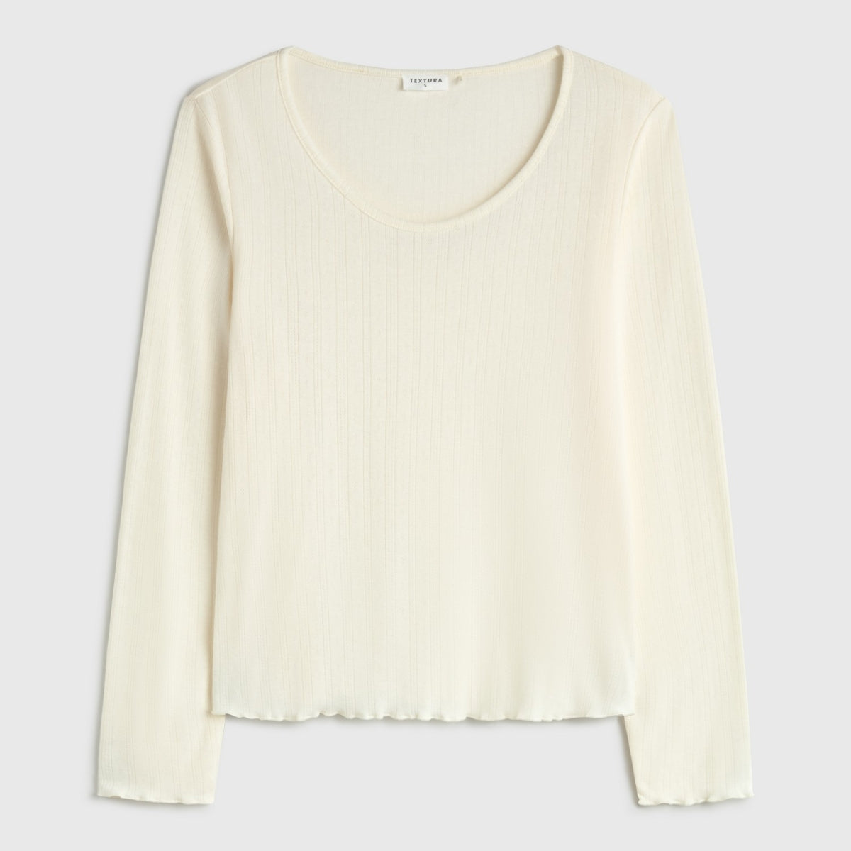 NUNU-CAMIS-A MARFIL CRUDO-0