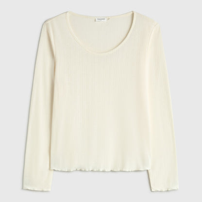 NUNU-CAMIS-A MARFIL CRUDO-0