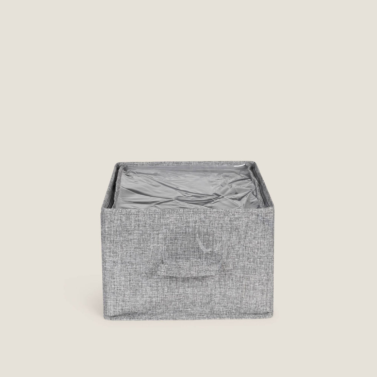 Storage box Transparente colour dark grey – Textura Interiors