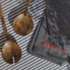 Set 2 servilletas algodón bambú Momabim